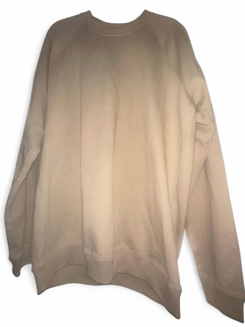 NWT GAP Men's Light Beige Crewneck Sweatshirt Large Tall
